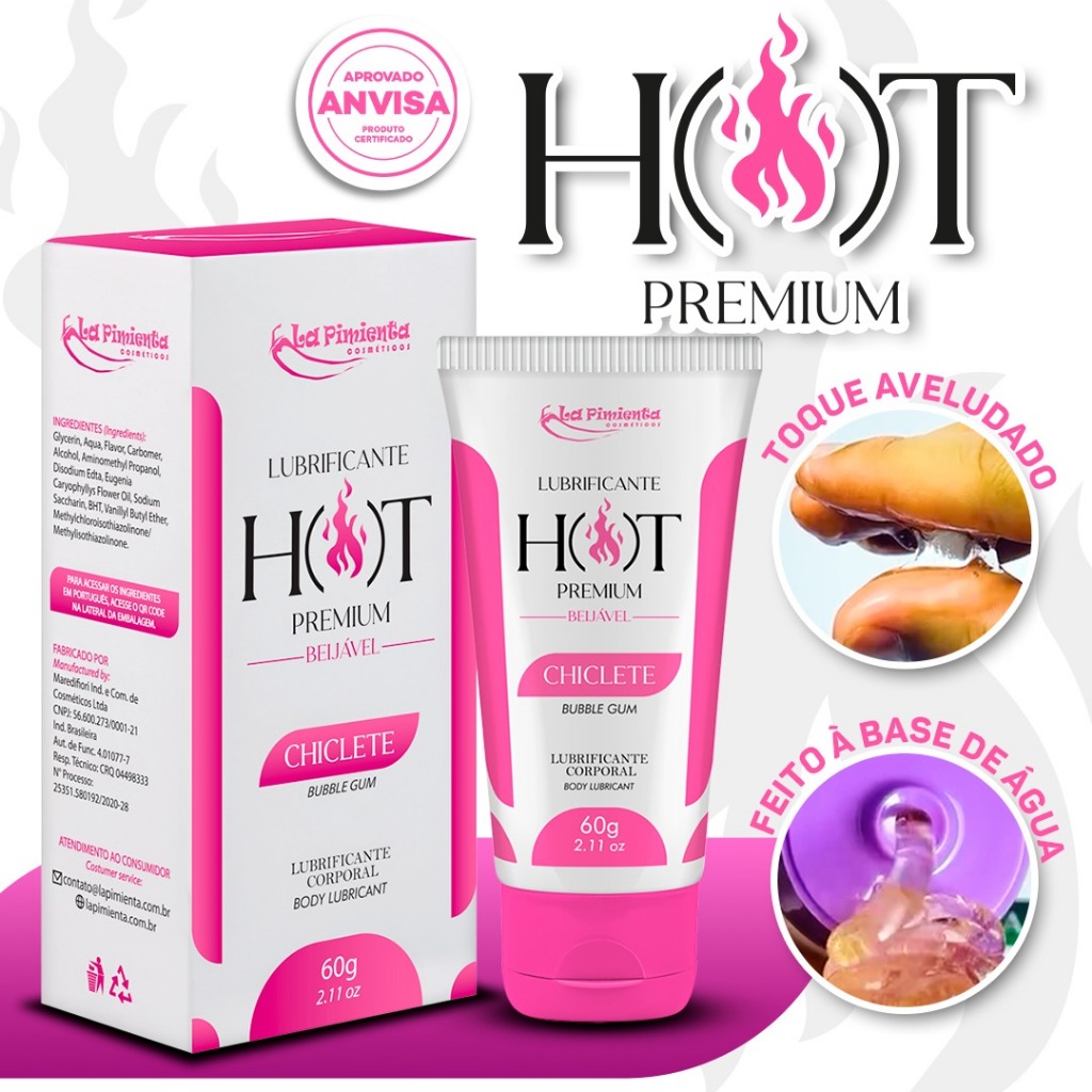 GEL HOT PREMIUM: SENSAÇÃO DE CALOR QUE AUMENTA O PRAZER