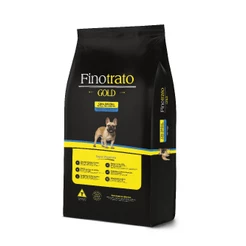 Ração Finotrato Gold Super Premium Cães Adultos Raças Pequenas e Médias Sabor Frango e Cereais 10,1kg