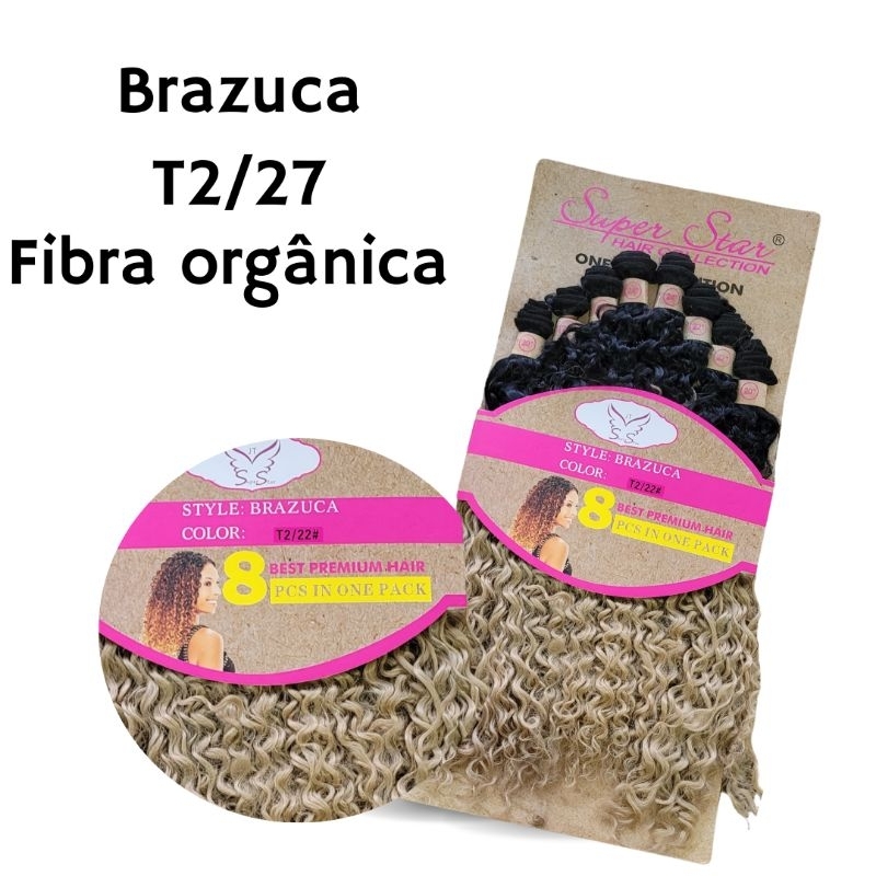 BRAZUCA SUPER STAR FIBRA ORGÂNICA PARA ENTRELACE E PONTO AMERICANO