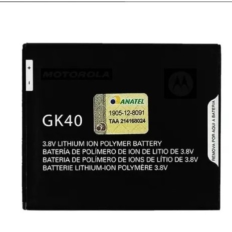 Bat-eria Compativel Com Moto G4 Play Xt1603 Xt1672 Gk40