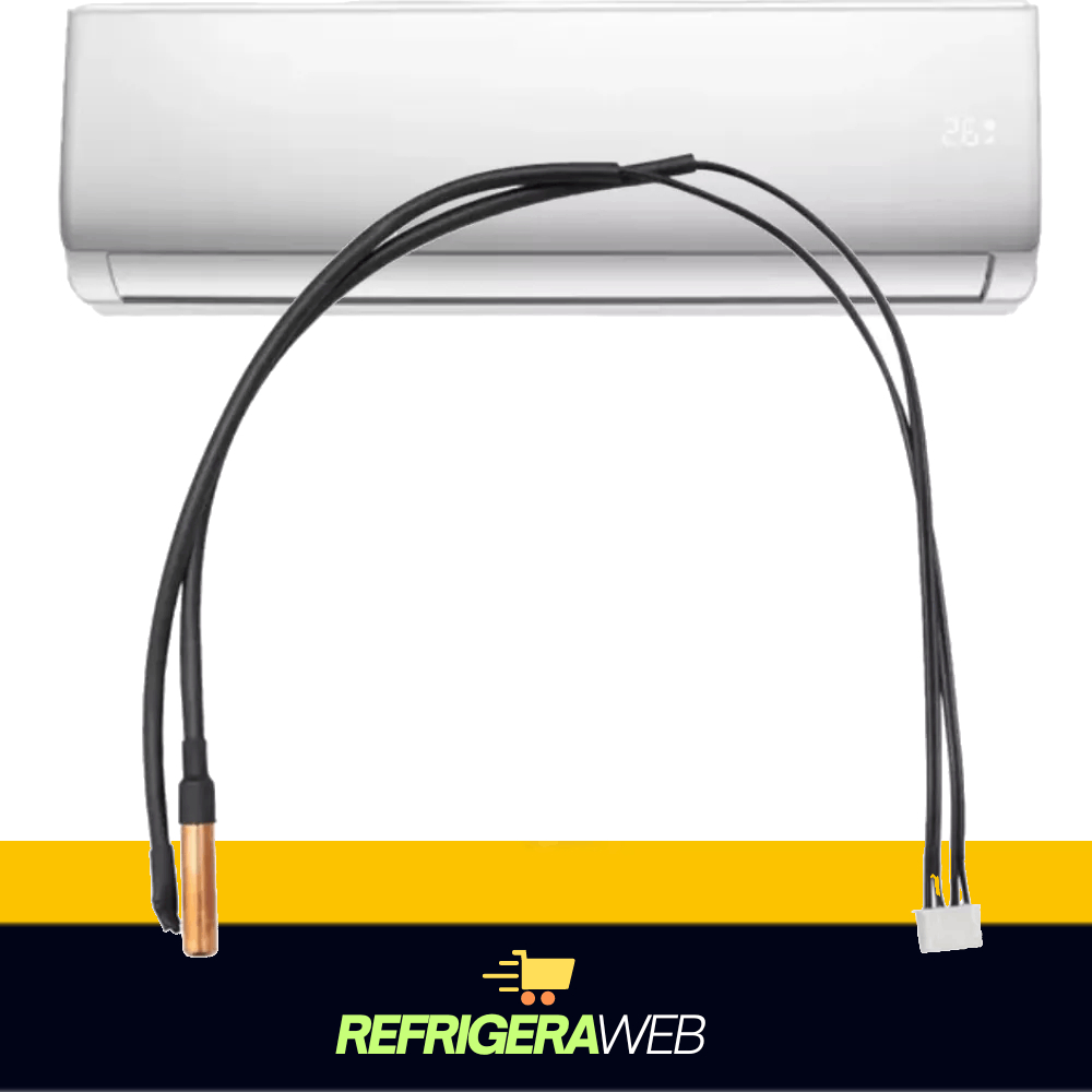 Sensor Duplo De Degelo Temperat. 5k Compatível Toshiba-rheem 7.000 a 24.000 Btus