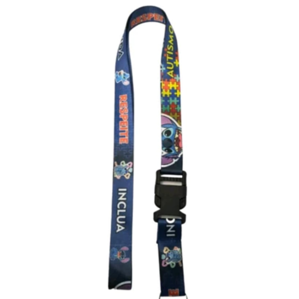 Cordão De Identificação Autismo Autista Azul em Oferta na Shopee