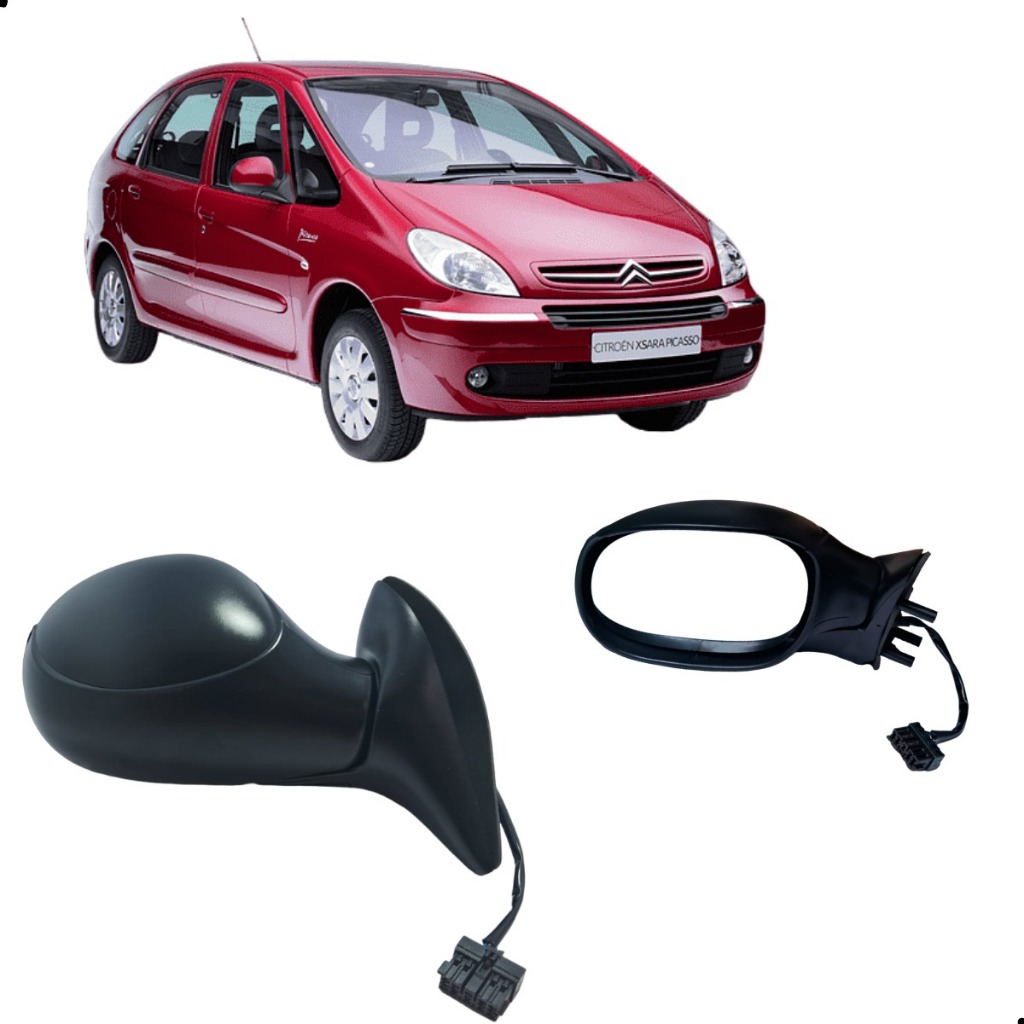 Retrovisor Xsara Picasso Elétrico 05 06 07 08 09 10 11 2012