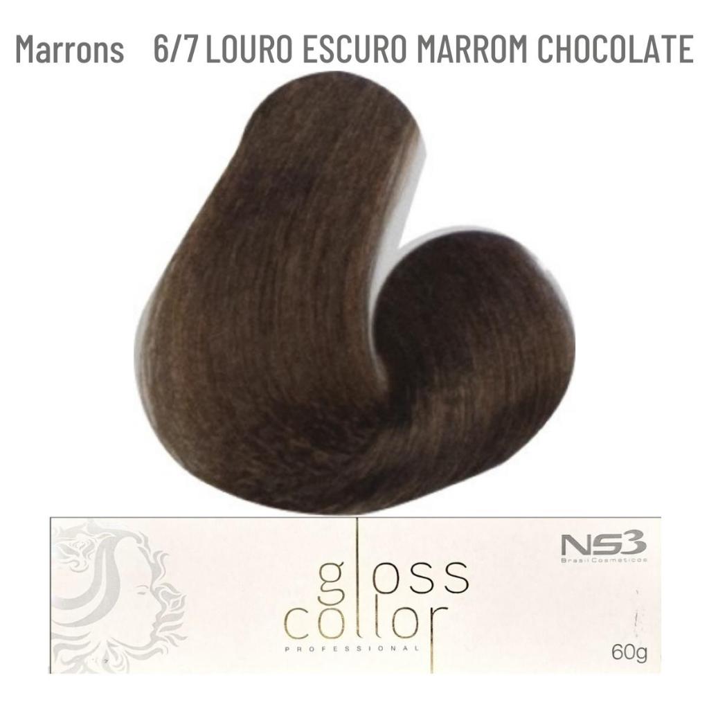 Ns3 Coloração Gloss Collor Professional 60g 6.7
