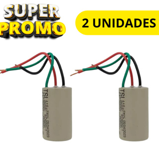 2 Capacitor para Ventilador De Teto 3 Fios  (4+6uf) 110v ( 2 UNIDADES) em Oferta na Shopee