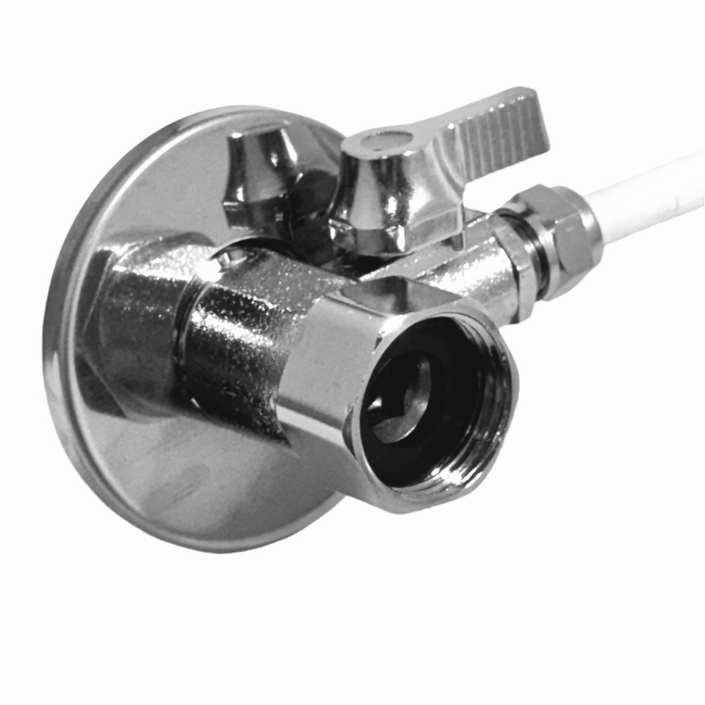 Adaptador Com Registro Para Filtro Purificadores de Água Electrolux + 2mt mangueira em Oferta na Shopee