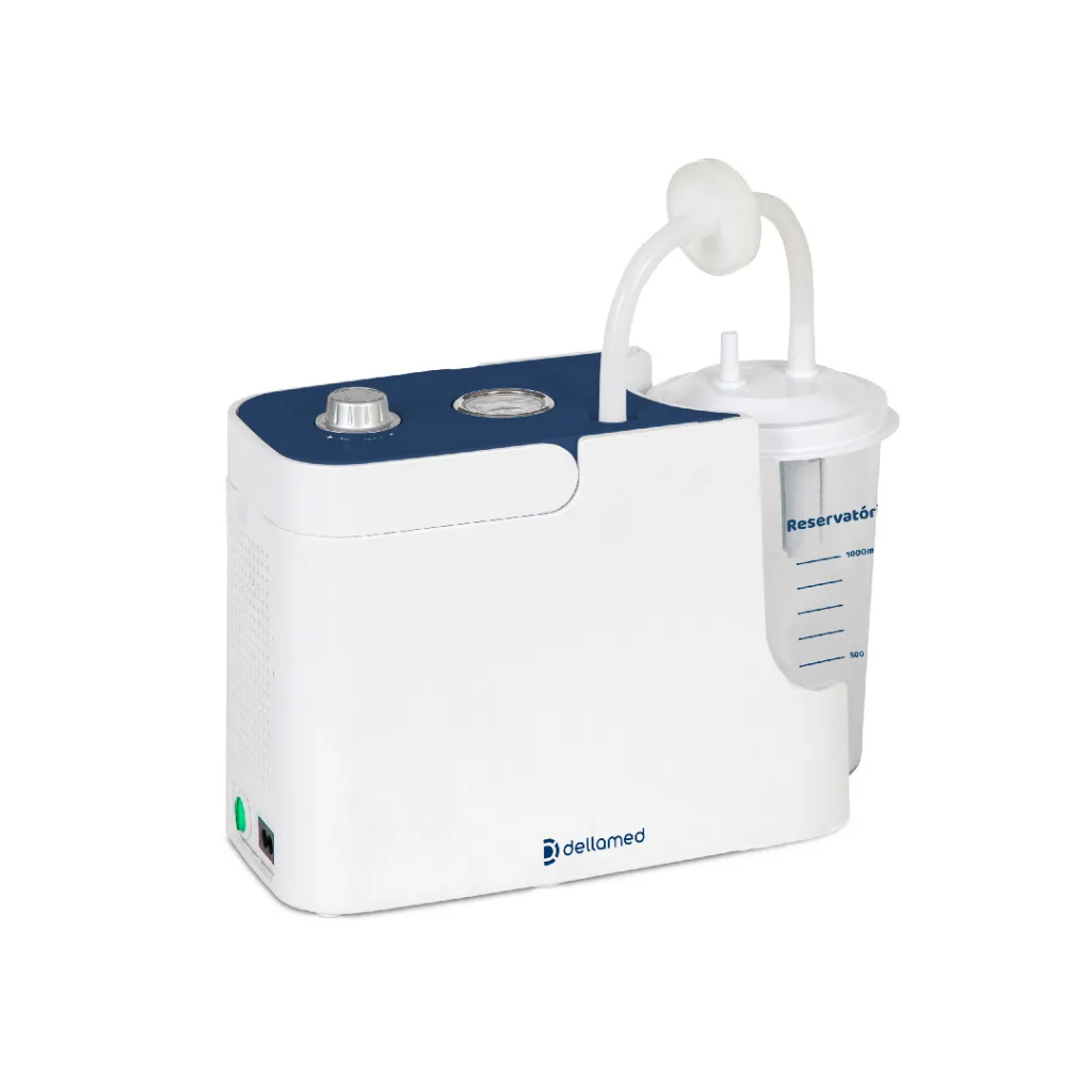 Aspirador De Secreção 1 litro Dellamed em Oferta na Shopee