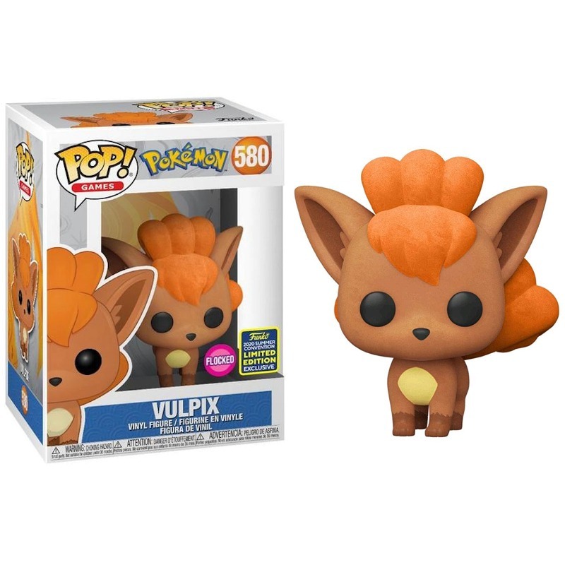 Funko Pop Vulpix Flocked - Pokemon - #580