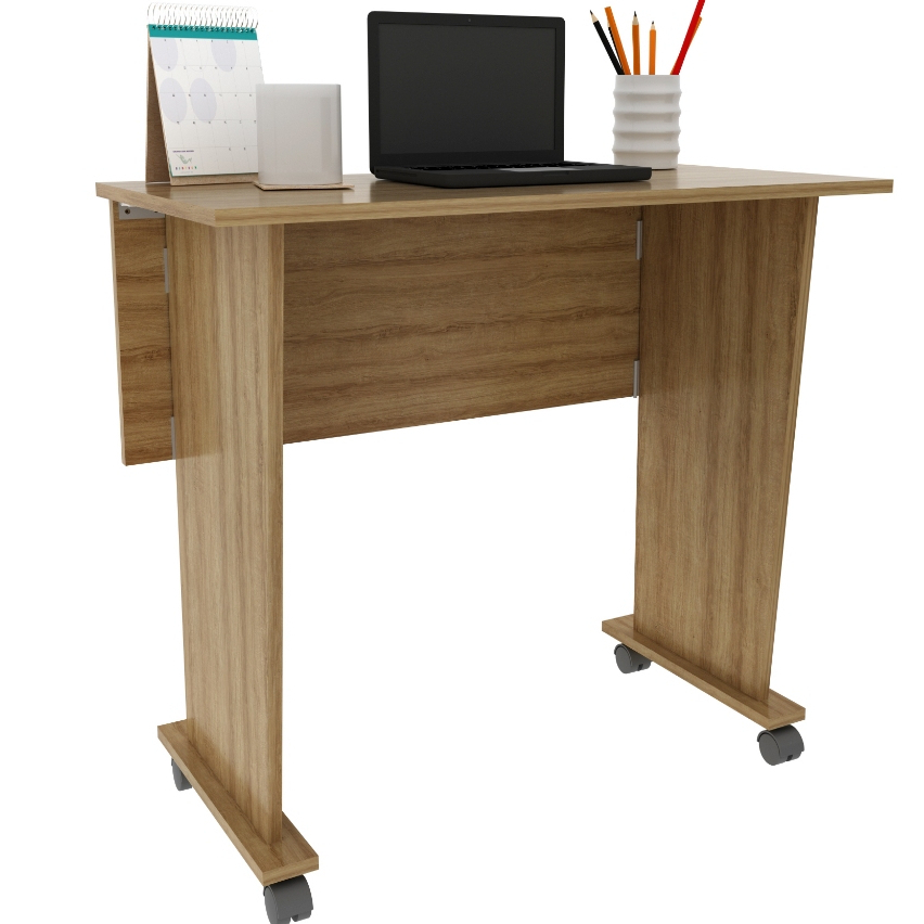 Mesa Escrivaninha Para Computador Escritorio Home Office Notebook Prática