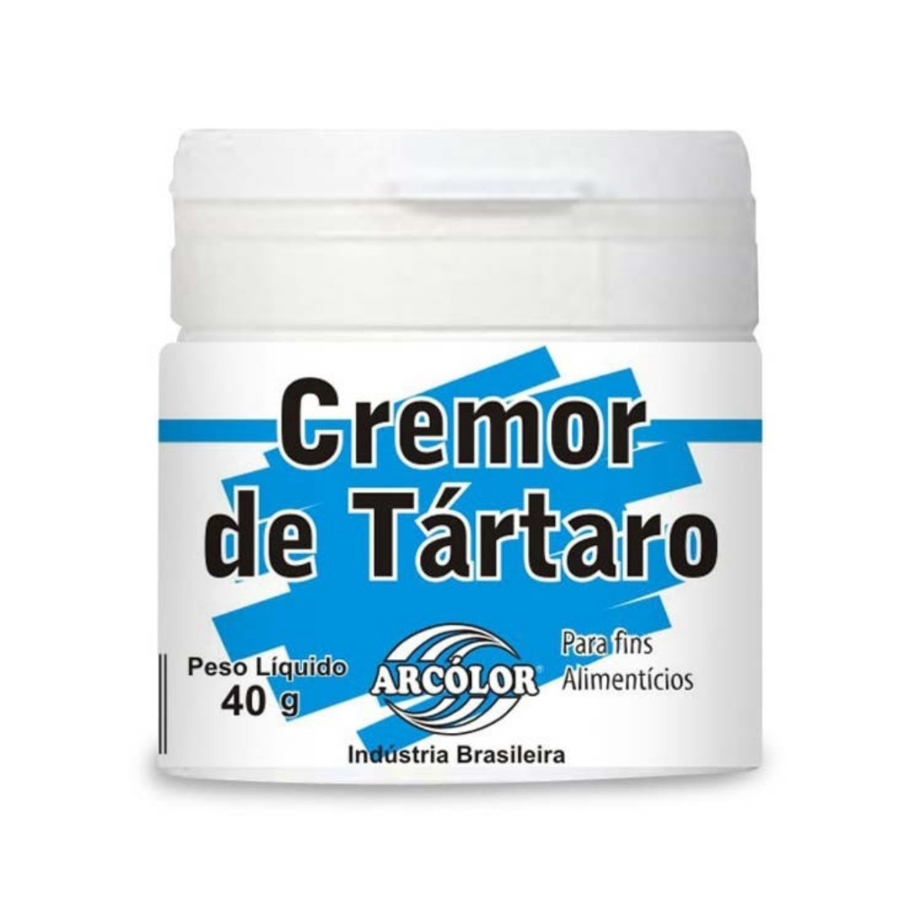 Cremor de Tártaro Para Fins Alimentício 40g Arcolor em Oferta na Shopee
