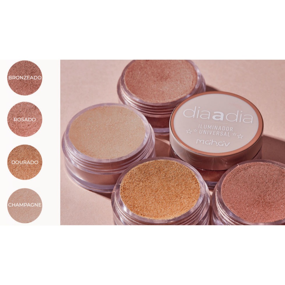 Iluminador Universal Dia a Dia Solto Mahav em Oferta na Shopee