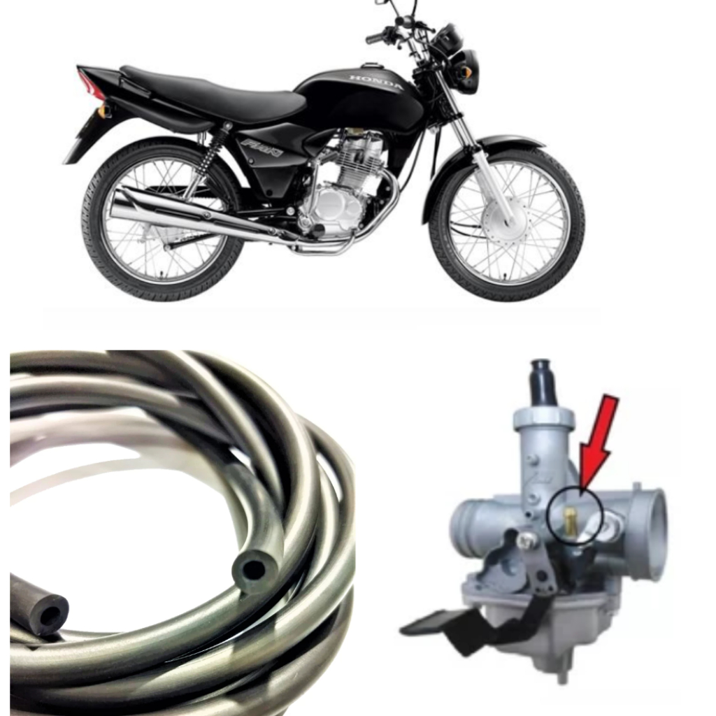 Mangueira De Combustivel 4mm Para Carburador Moto 01 Metro em Oferta na Shopee