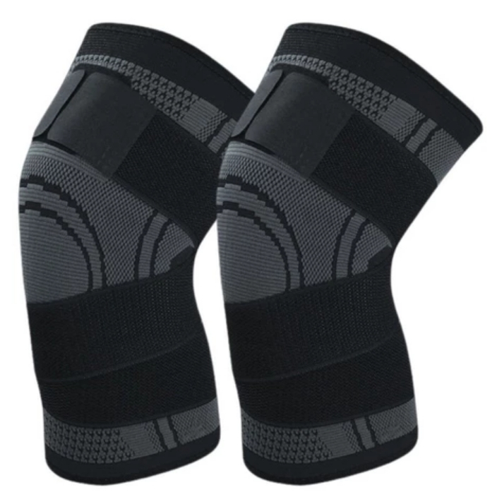 KIT 2 Joelheira Esportiva Elástica de Compressão Masculina e Feminina Basquete Voleibol Esporte em Oferta na Shopee