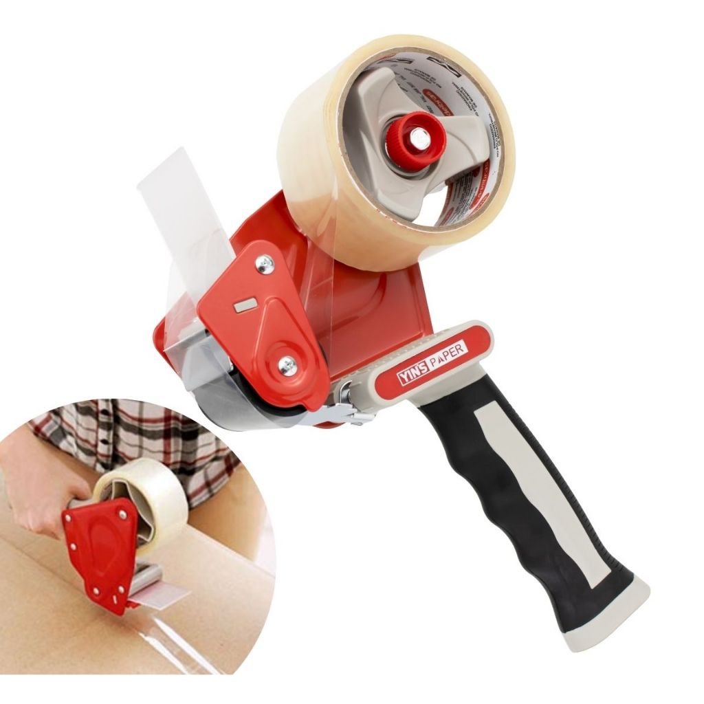 Aplicador Suporte De Fita Adesiva Larga 50mm Empacotamento Para fitas de ate 200m
