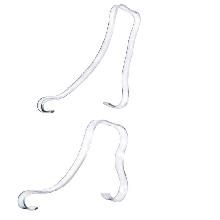 128 Expositor de sandália M + 64 Expositor de sandália G - Acrílico Cristal