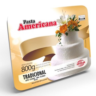 Pasta Americana Tradicional 800g - Arcolor em Oferta na Shopee