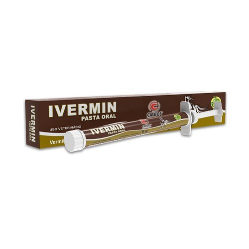 Ivermin Pasta Oral Vermifugo de Cavalo 6g Calbos