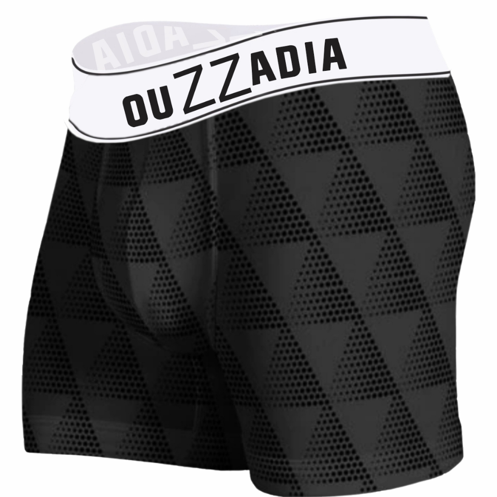 Kit 5 Cuecas Box C/ FORRO-ELASTICO BORDADO em Oferta na Shopee