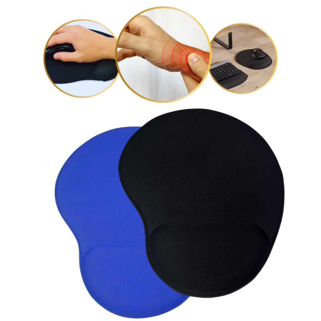 Mousepad Ergonômico Gamer Com Apoio De Punho Pulso Mouse Pad Ergonomico Confortável em Oferta na Shopee
