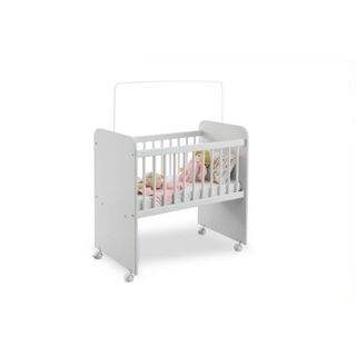 Mini Berço Ternurinha Com Colchao e Rodinhas