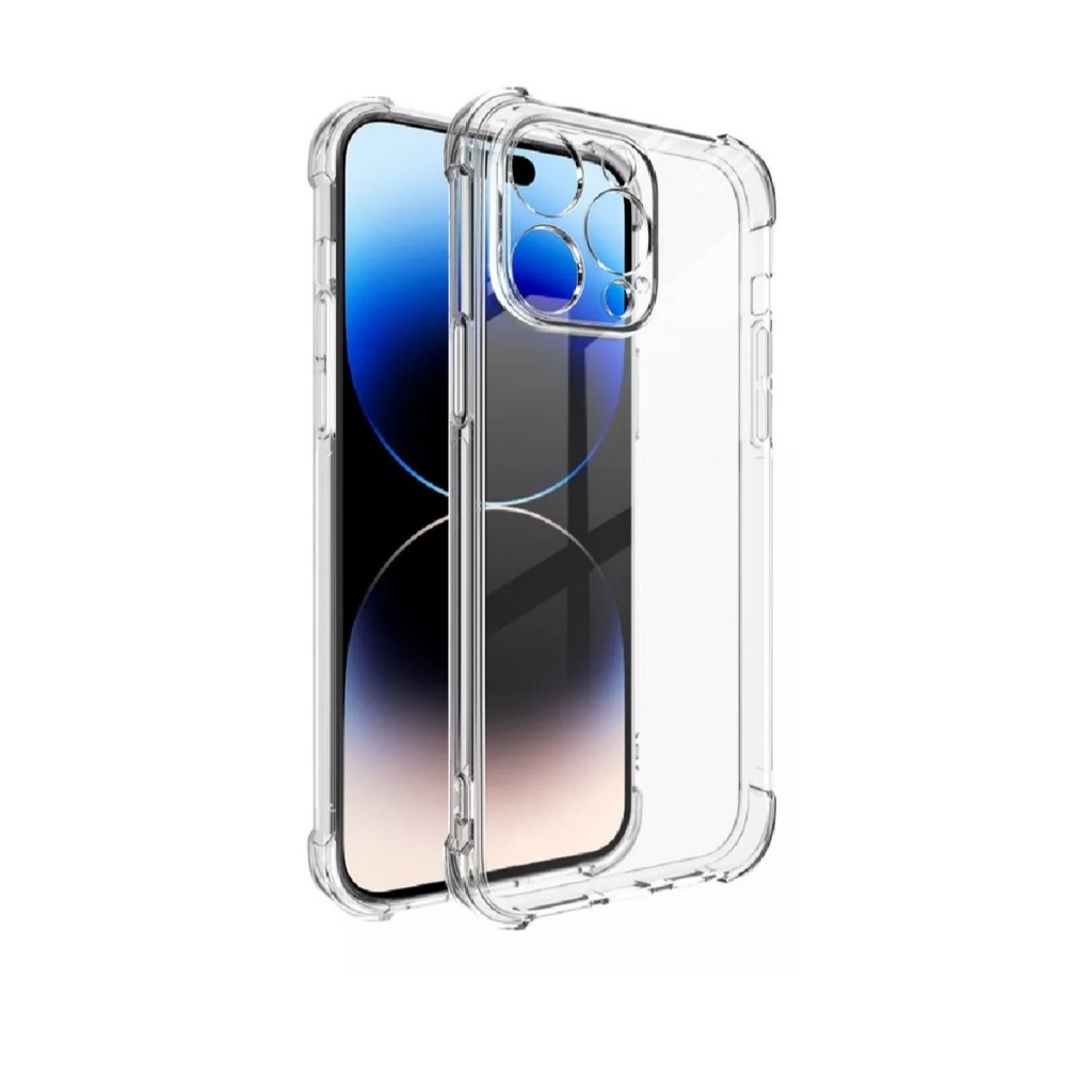 Capa Capinha Anti Impacto Para iPhone 16 16 Plus 16 Pro 16 Pro Max (Anti queda shock choque proteção protetora air bag silicone TPU reforçada incolor transparente celular aparelho borda case)