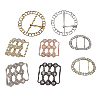 Roupa Simples Fivela com Nó de Fivela Fivela Fivela com Nó de Fivela Lenço de Seda Fivela de Canto Fivela de Liga Pérola em Oferta na Shopee