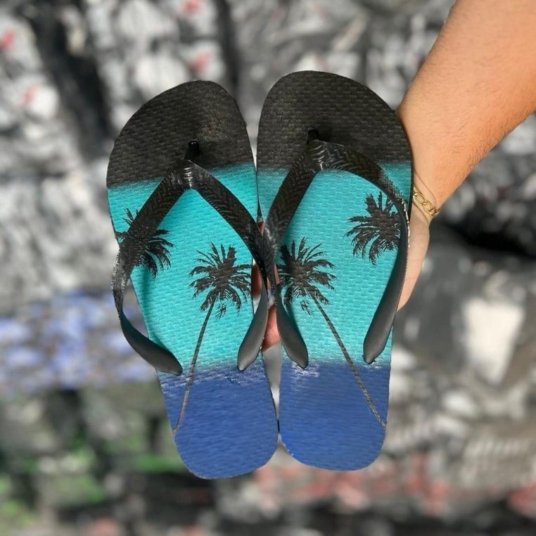 Chinelo Sandália Masculinos Tiras Grossas Antiderrapante Barato Promoção