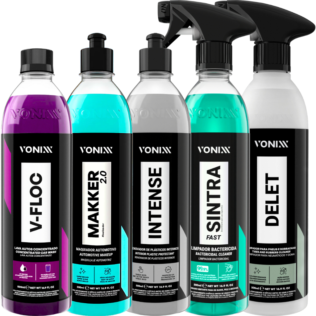 Kit Shampoo V-Floc Makker Renovador Intense Sintra Fast Delet Vonixx