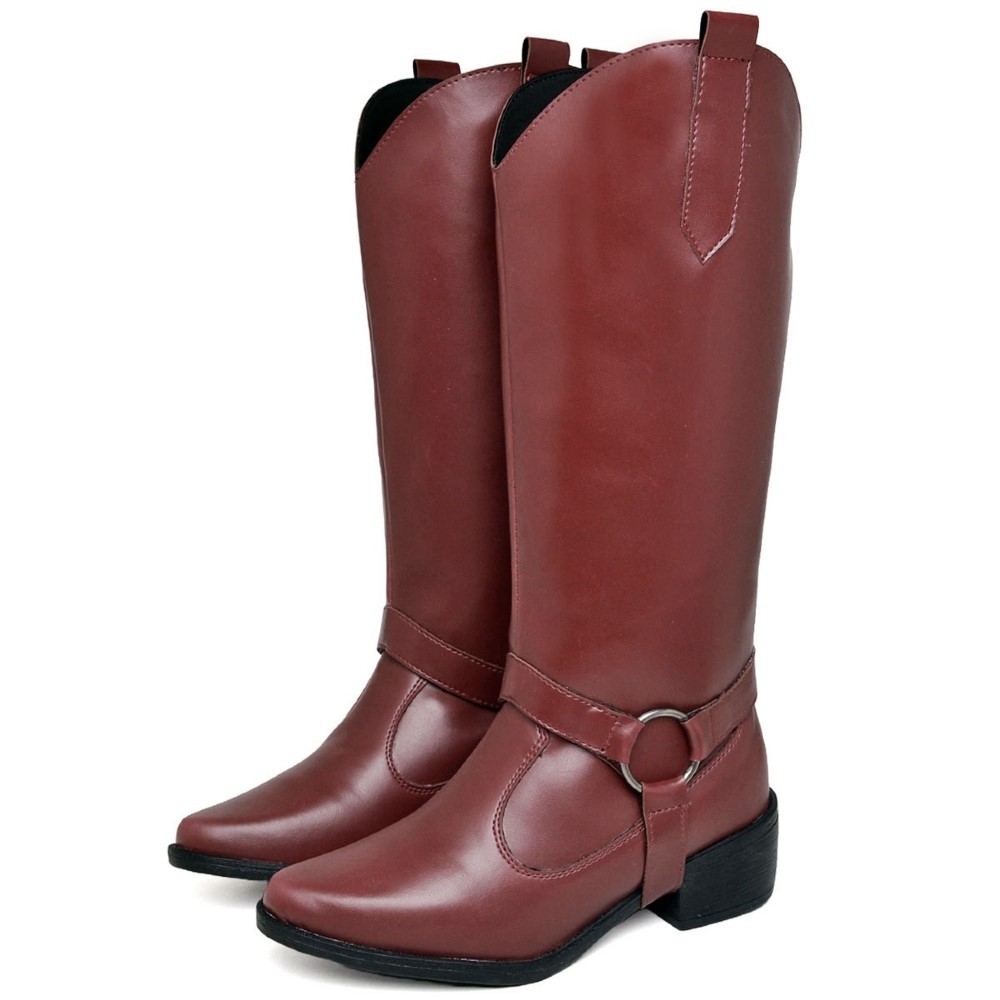 Bota Feminina Country 2 em 1 Dubuy Red Cherry MORGAN 1706DB em Oferta na Shopee