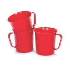 Kit 3 Caneca Plástica 300ml Resistente Material Premium  Ideal para Escola Festas e Merenda