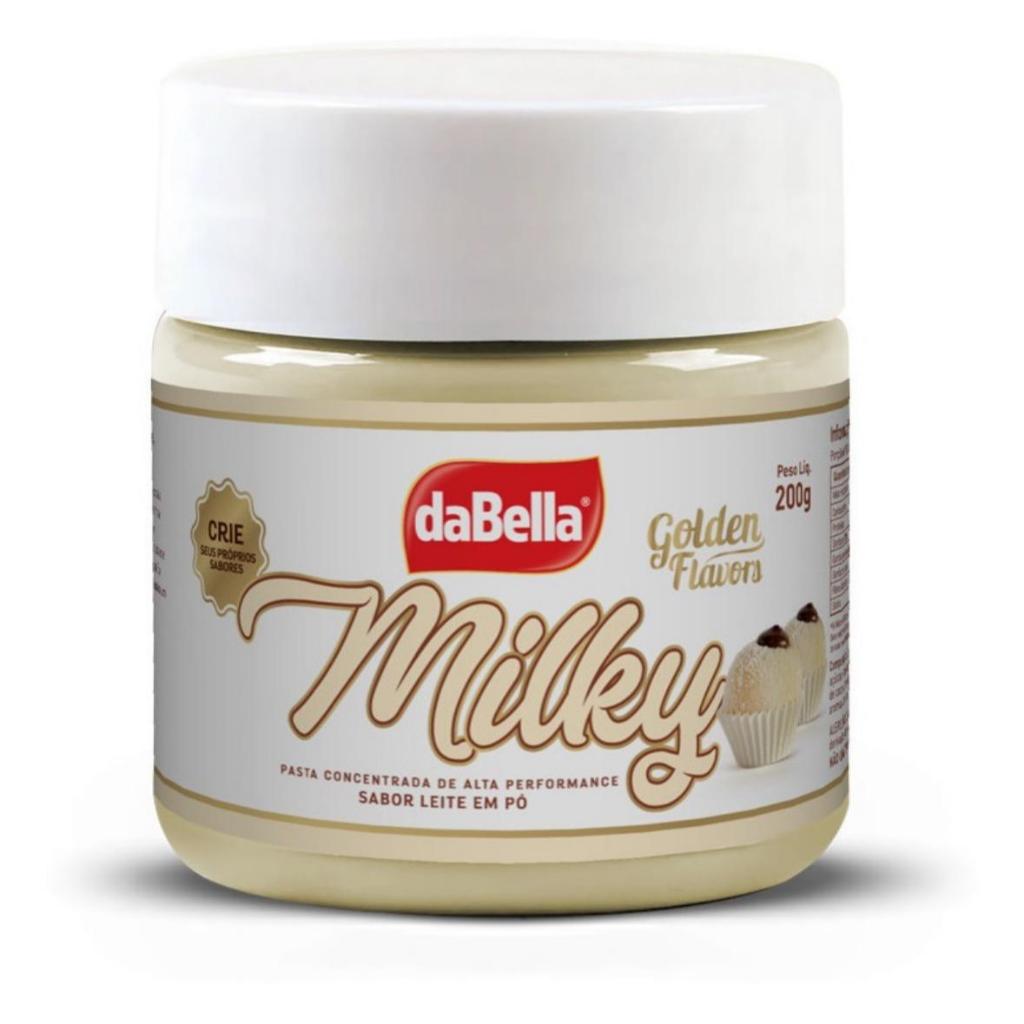 Pastas Saborizantes daBella Golden Flavors - Milky 200g