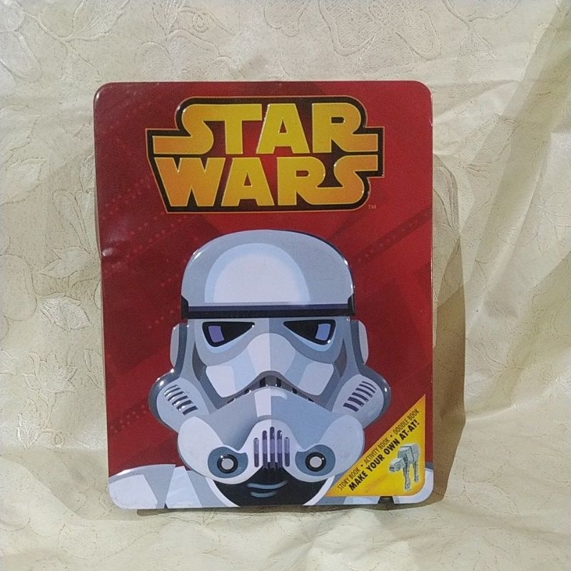 Star Wars story book activity book dooble book make your own at-at!