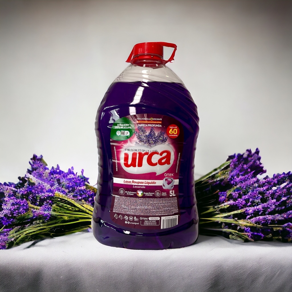 Lava Roupas Liquido Urca Lavanda - 5L envio já