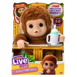 Pelúcia Little Live Pets Meu Baby Macaquinho - Fun