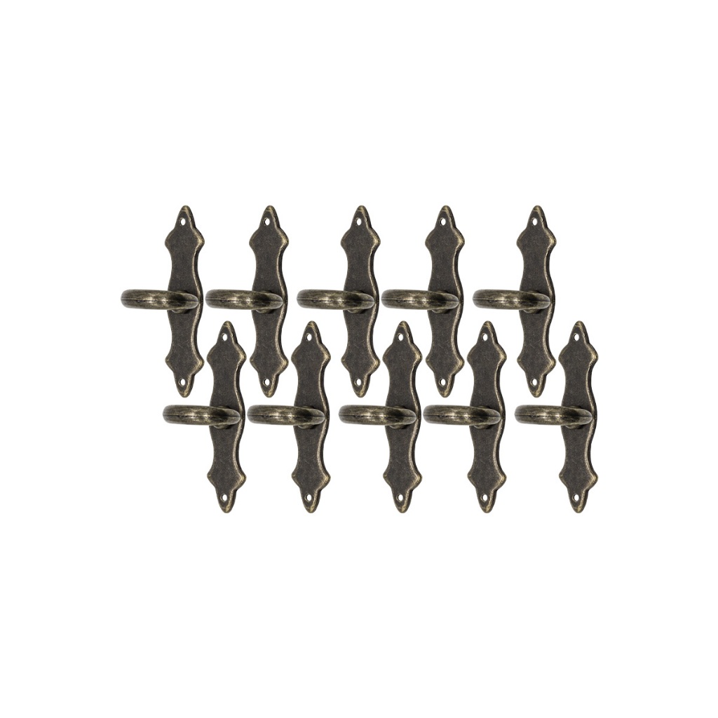 10 Puxadores Retro De Gaveta Comoda Modelo Alca Genova P Bau
