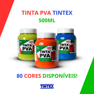 Tinta PVA Fosca - TINTEX | 500ml em Oferta na Shopee