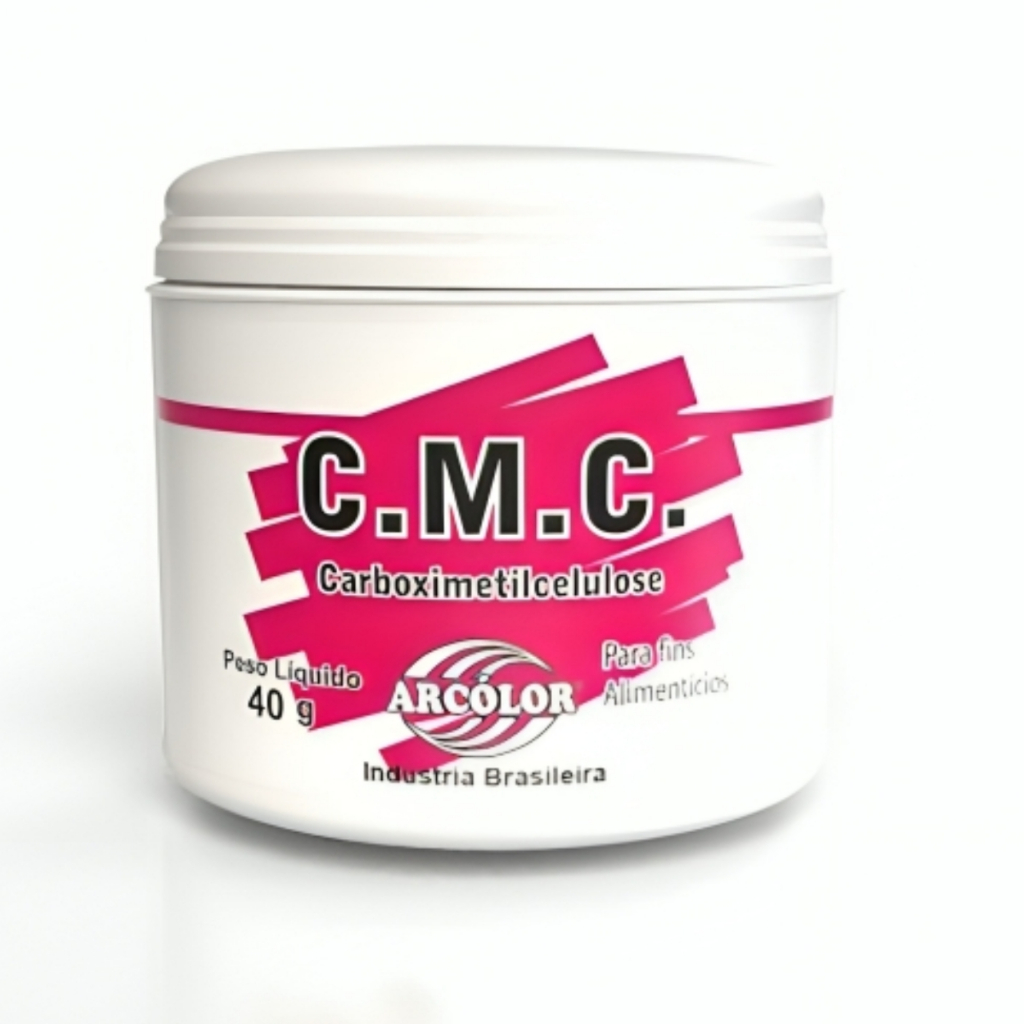 C. M. C. Carboximetilcelulose Para Fins Alimentícios 40g Arcolor em Oferta na Shopee