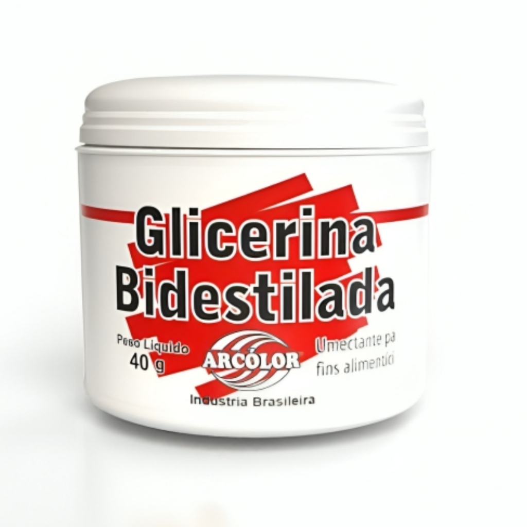 Glicerina Bidestilada 40g Arcolor em Oferta na Shopee
