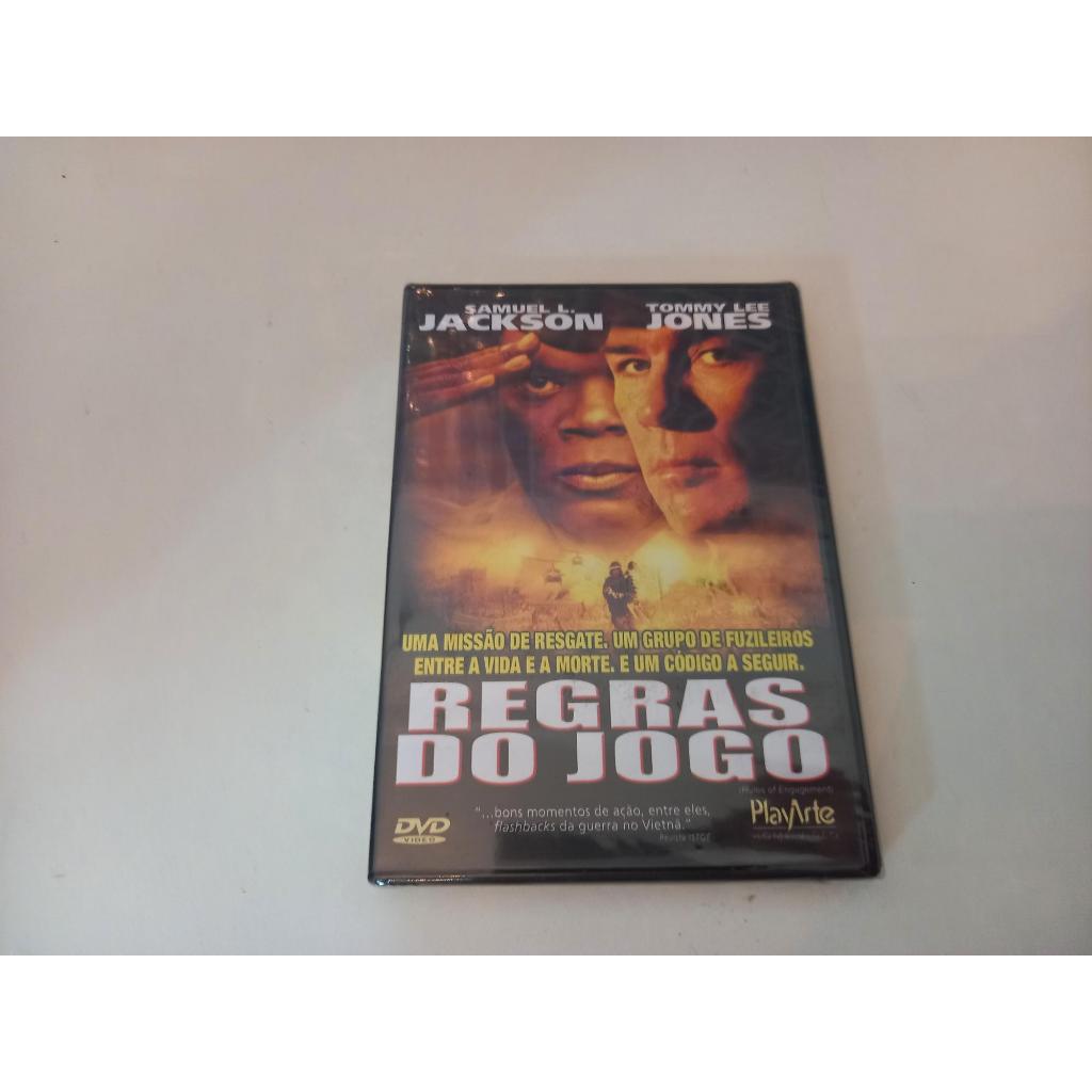 Dvd Regras Do Jogo - Samuel L. Jackson - Lacrado Original