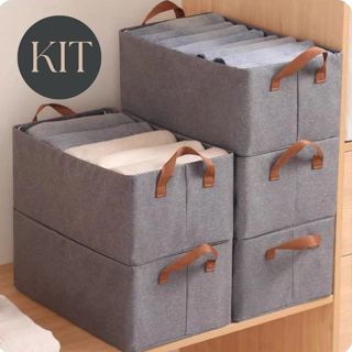 Caixa de armazenamento de calças não tecidas tipo gaveta doméstica em Oferta na Shopee