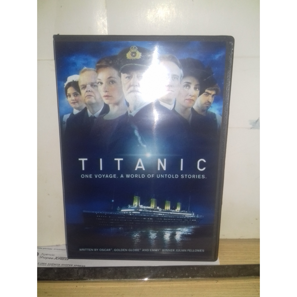 DVD Titanic - Minissérie 2012 (04 Episódios)  Dublada / Dual Áudio  HD720p