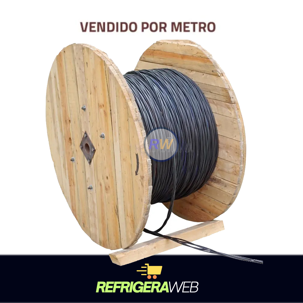 Cabo Comando Pp 6 Vias 2,5mm Rolo Preto — imagem 2 de 2