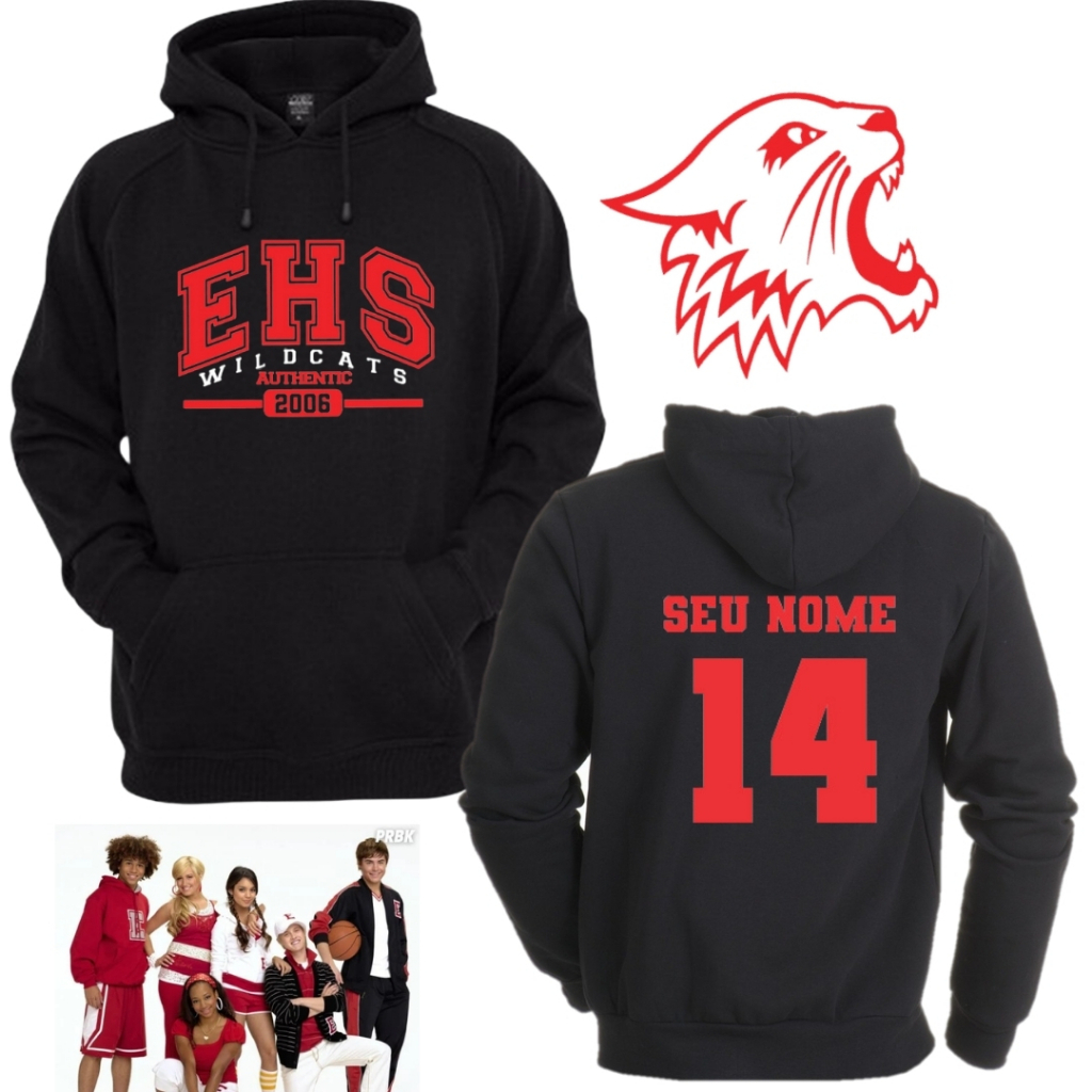 Moletom Canguru Masculino / Feminino - EHS Wildcats High School Music 2006