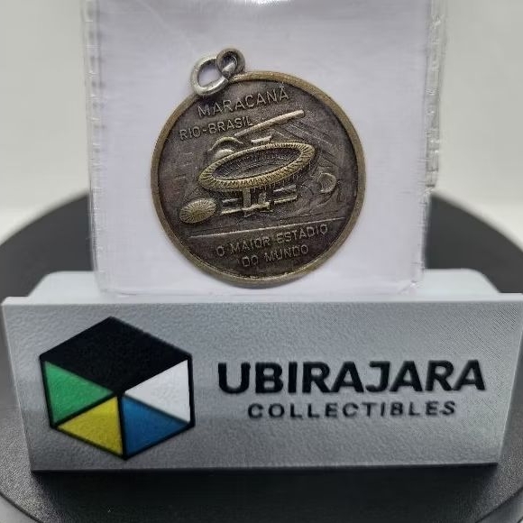 Antiga Medalha Maracanã o Maior Estádio do Mundo
