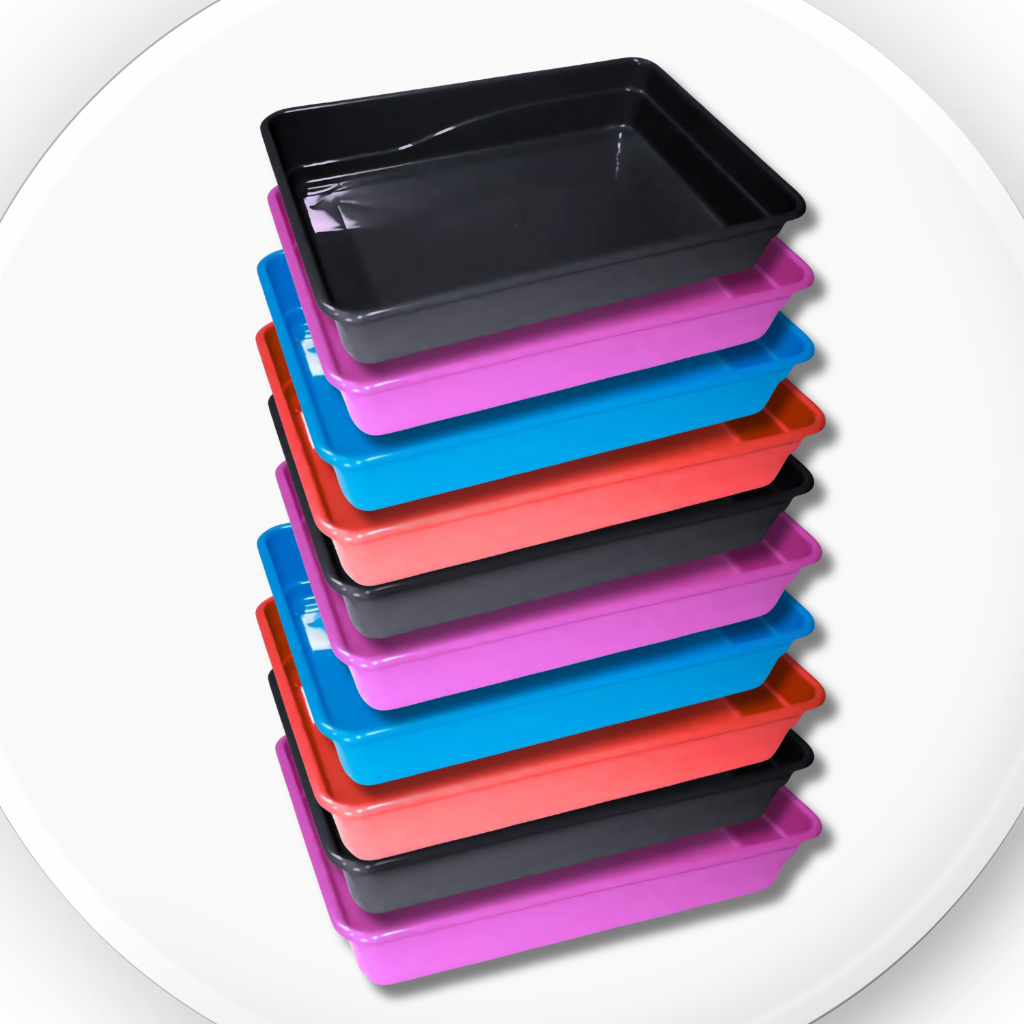 10 Caixas de Areia para Gato Bandeja Sanitária Pet Gatinho Bandeja Multiuso em Oferta na Shopee