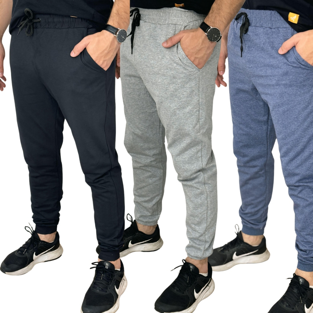 Calça Masculina Moletom Jogger Esportiva Para Academia e treinos em Oferta na Shopee