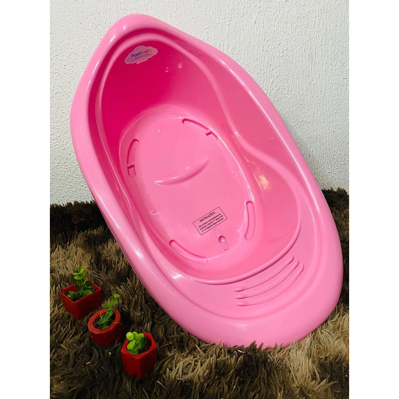 Banheira 22 litros Menina Menino Resistente