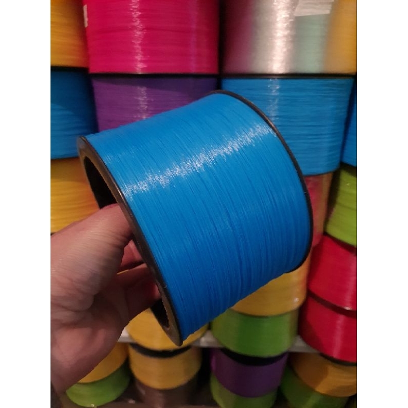 Linha de pipa nylon 3000 jardas 0.40 azul.