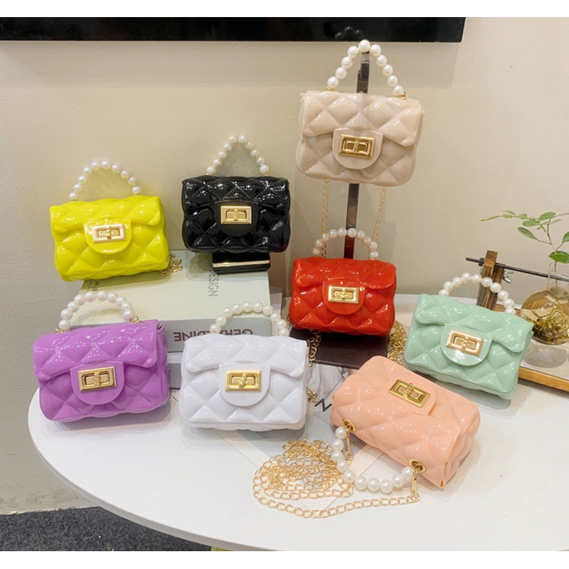 Bolsa infantil silicone Jelly blogueirinha