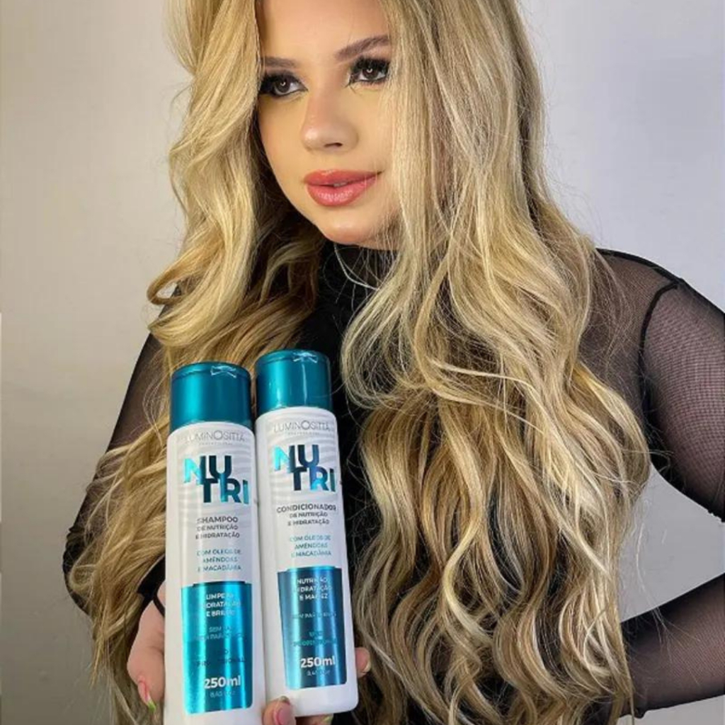 Kit Shampoo e Condicionador Home Care Luminosittà 2 X 250mL - Hidratação Profunda, Proteção Térmica